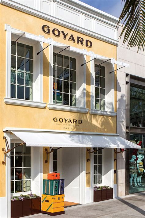 goyard plates|Goyard beverly hills.